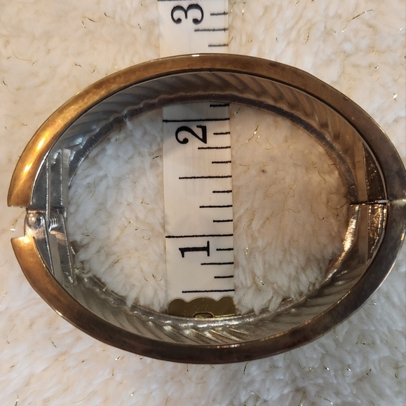 Goldtone Cuff Bracelet - Picture 3 of 4